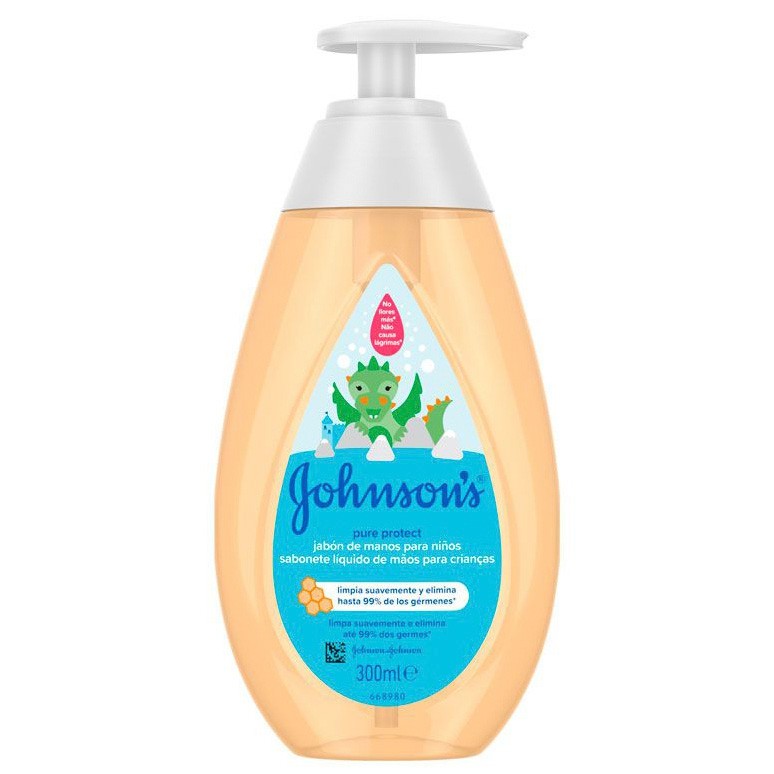 Johnsons Pure Protect jabón de manos 300ml