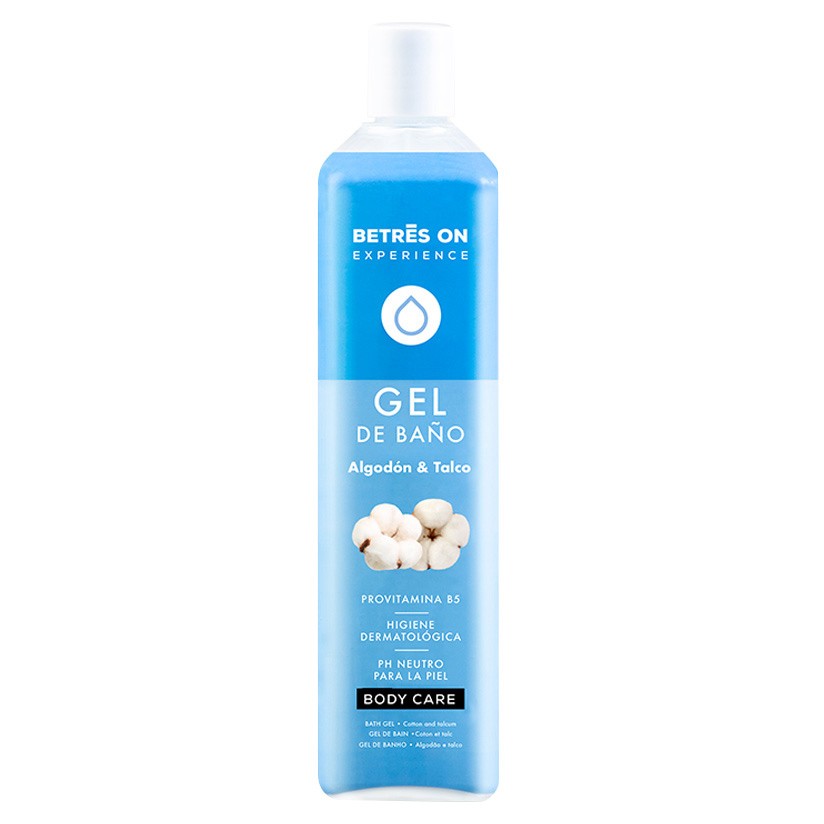 Betres On gel de baño algodón y talco 750ml