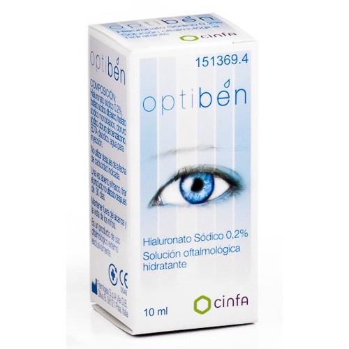 OPTIBEN LUBRICANTE OCULAR GOTAS 10 ML