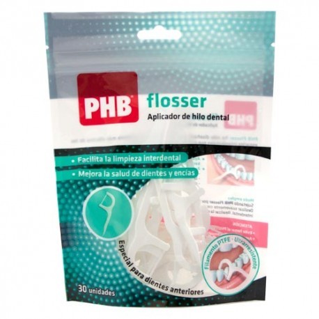 Phb Aplicador hilo dental desechable 30u