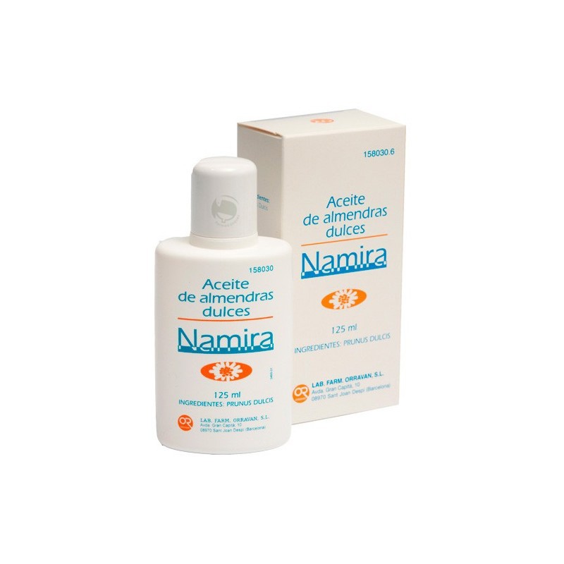 Aceite almendras dulces Namira 125ml