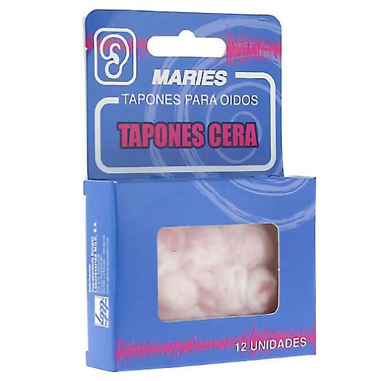 Prim maries tapones cera 12 uds