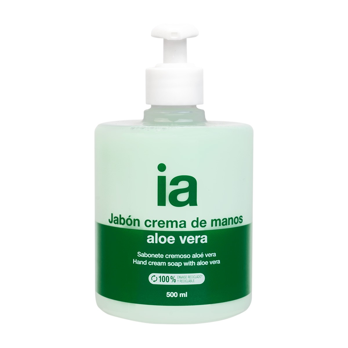 Interapothek jabón de manos aloe vera 500ml