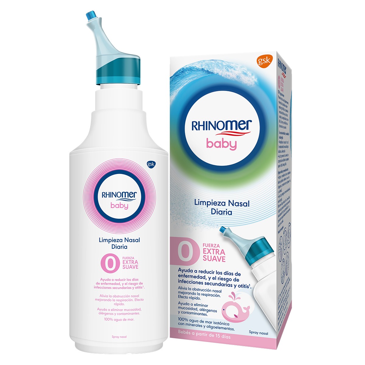 Rhinomer fuerza exsuave baby spray 115ml