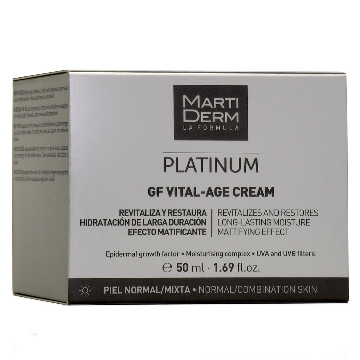 MartiDerm Platinum GF Vital-Age Crema Piel Normal/Mixta 50ml