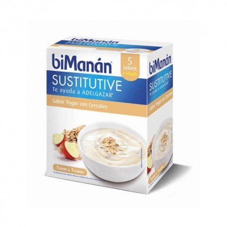 BIMANAN CREMA YOGURT CEREALES 6 SOBRES