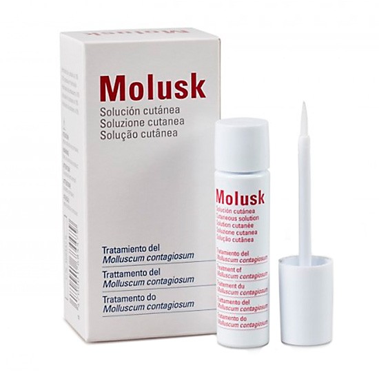 Molusk solucion cutanea 3 gr