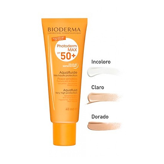 Bioderma Photoderm max 50+ aquafluido sin color 40ml