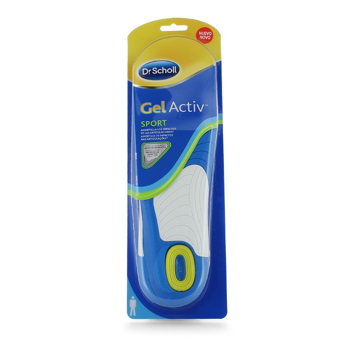 Scholl plantilla gelact sport hombre 1par