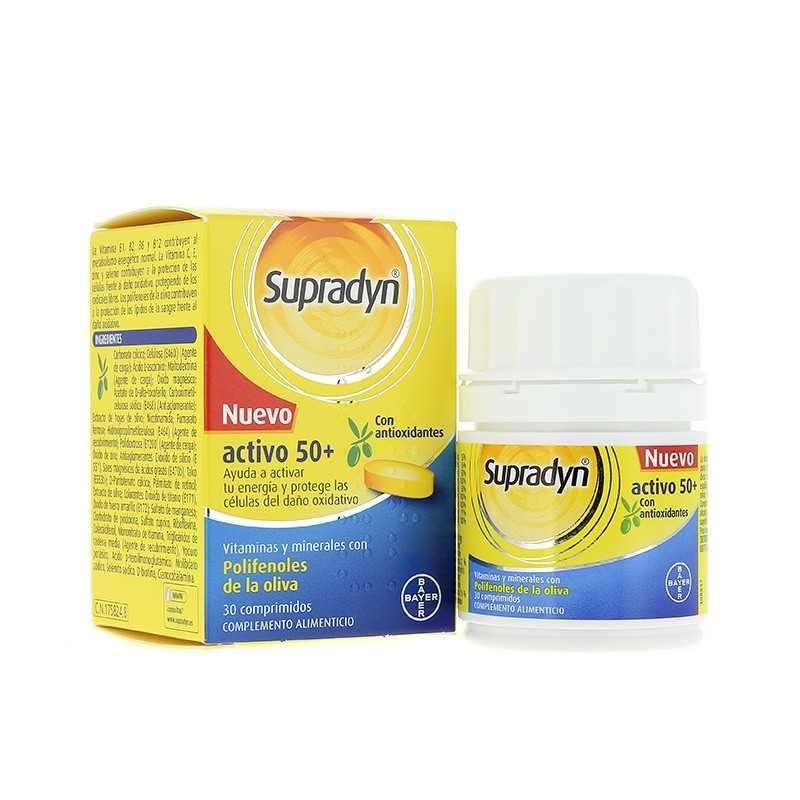 SUPRADYN VITAL 50+ ANTIOX 30 COMPRIMIDOS