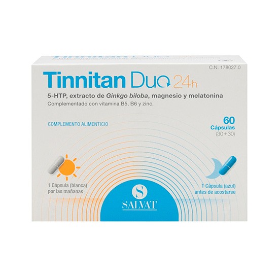 Tinnitan duo 24h 60 cápsulas