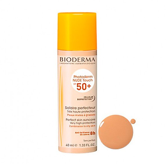 Bioderma Photoderm nude 50+ color dorado 40ml