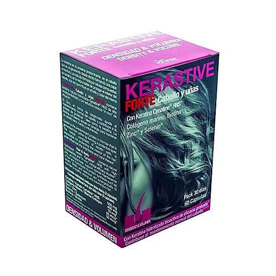 Kerastive forte keratina+colag+oligo 60 cápsulas