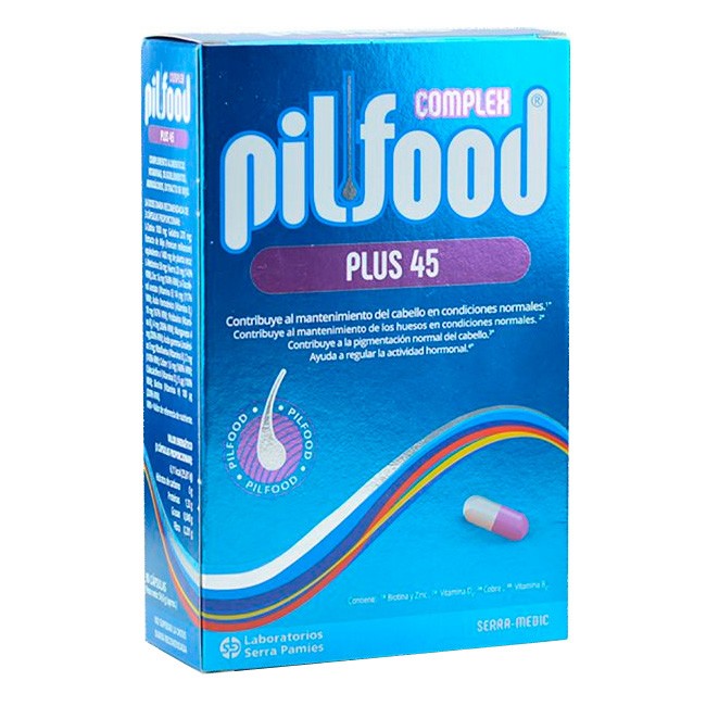 Pilfood complex plus 45 90 cápsulas