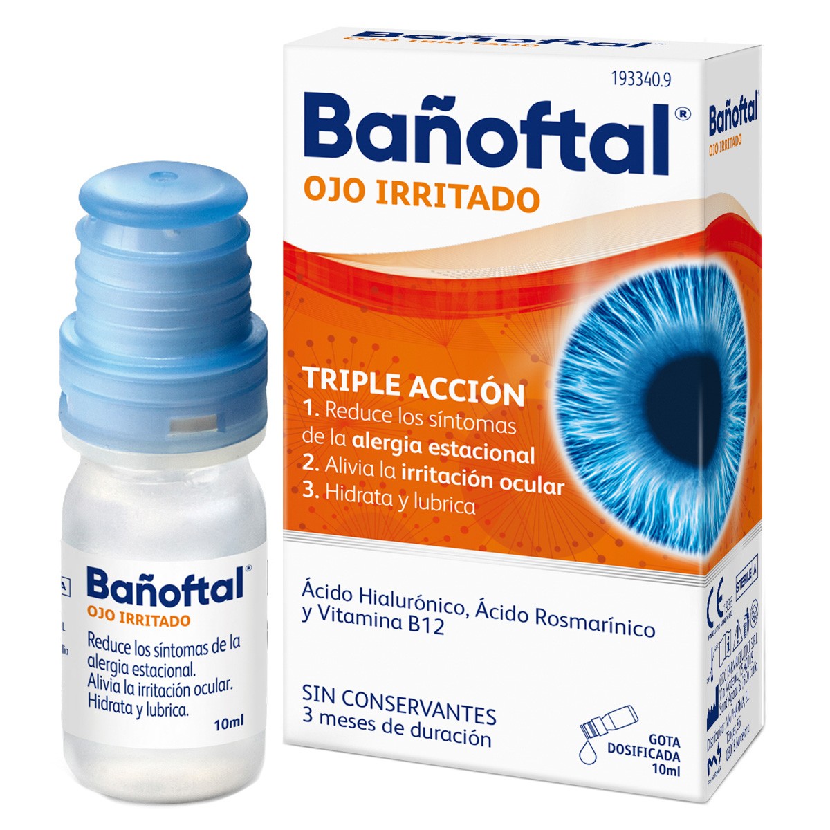 Bañoftal ojo irritado 10 ml