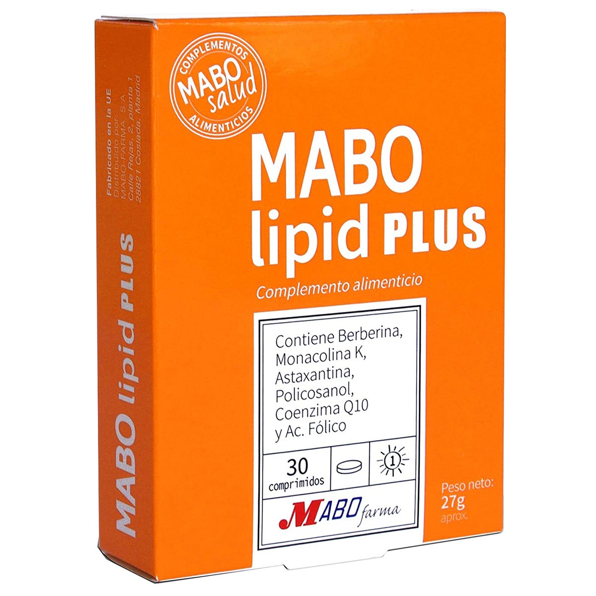 Mabolipid plus 30 capsulas