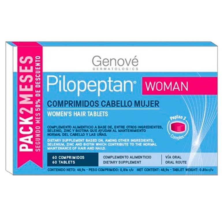 Pilopeptan woman pack 2 meses 60 comprimidos