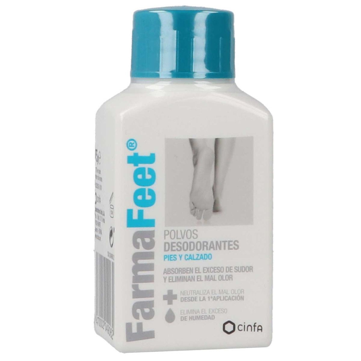 Farmafeet polvos desodorantes pies 75gr