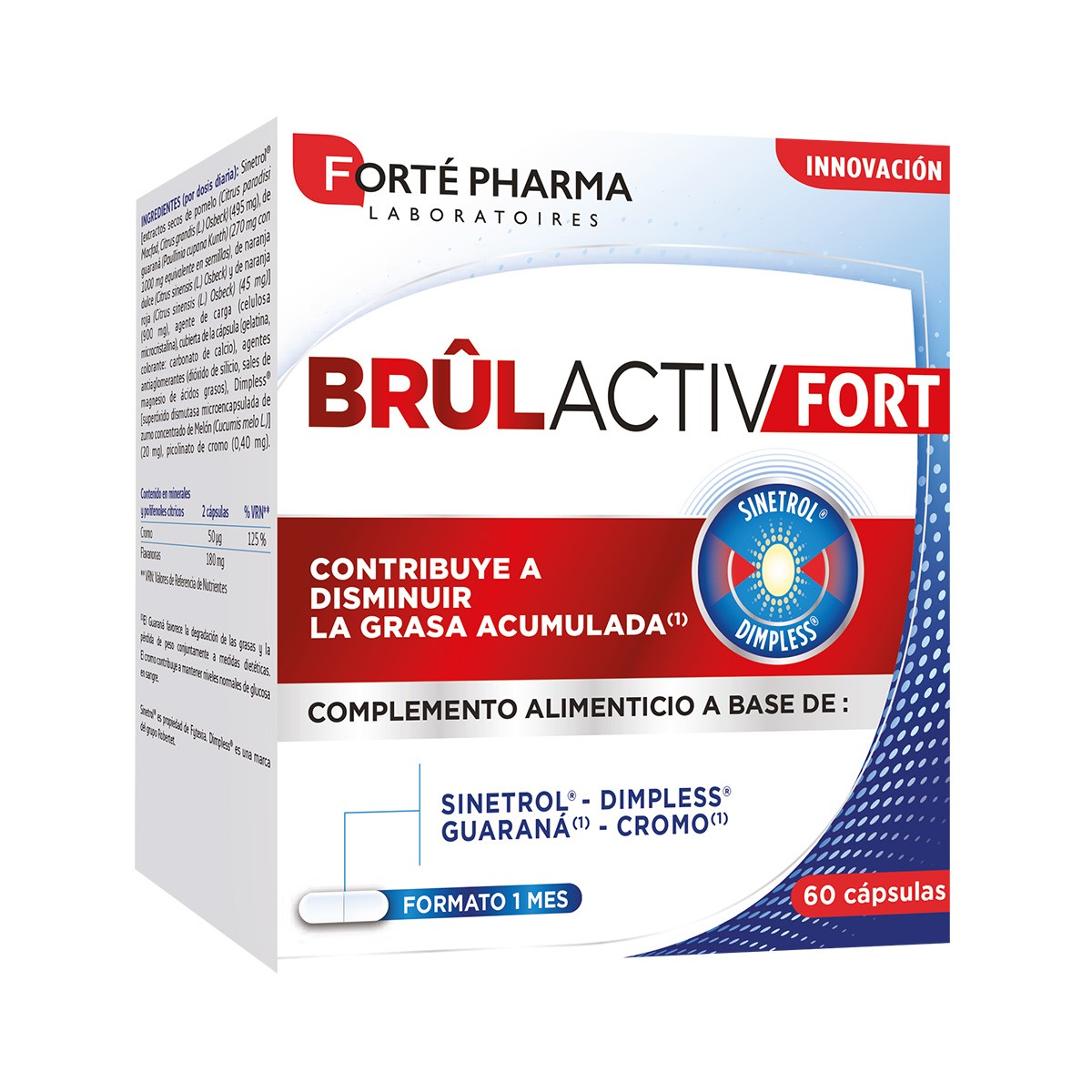 Bruactiv Fort reductor grasa acumulada 60 capsulas