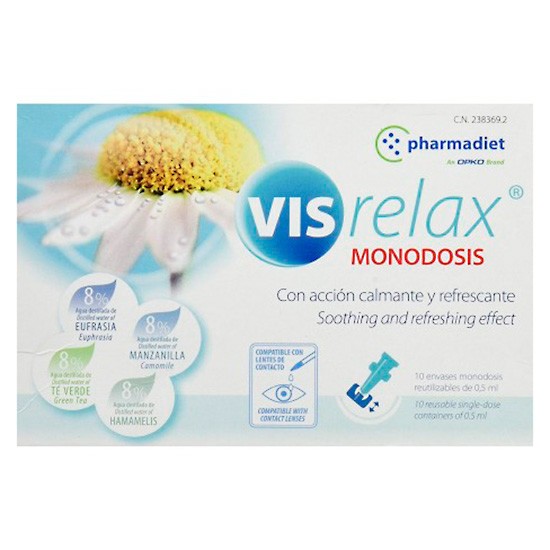 Pharmadiet vis relax masterdiet 10 monodosis x 0,5 ml